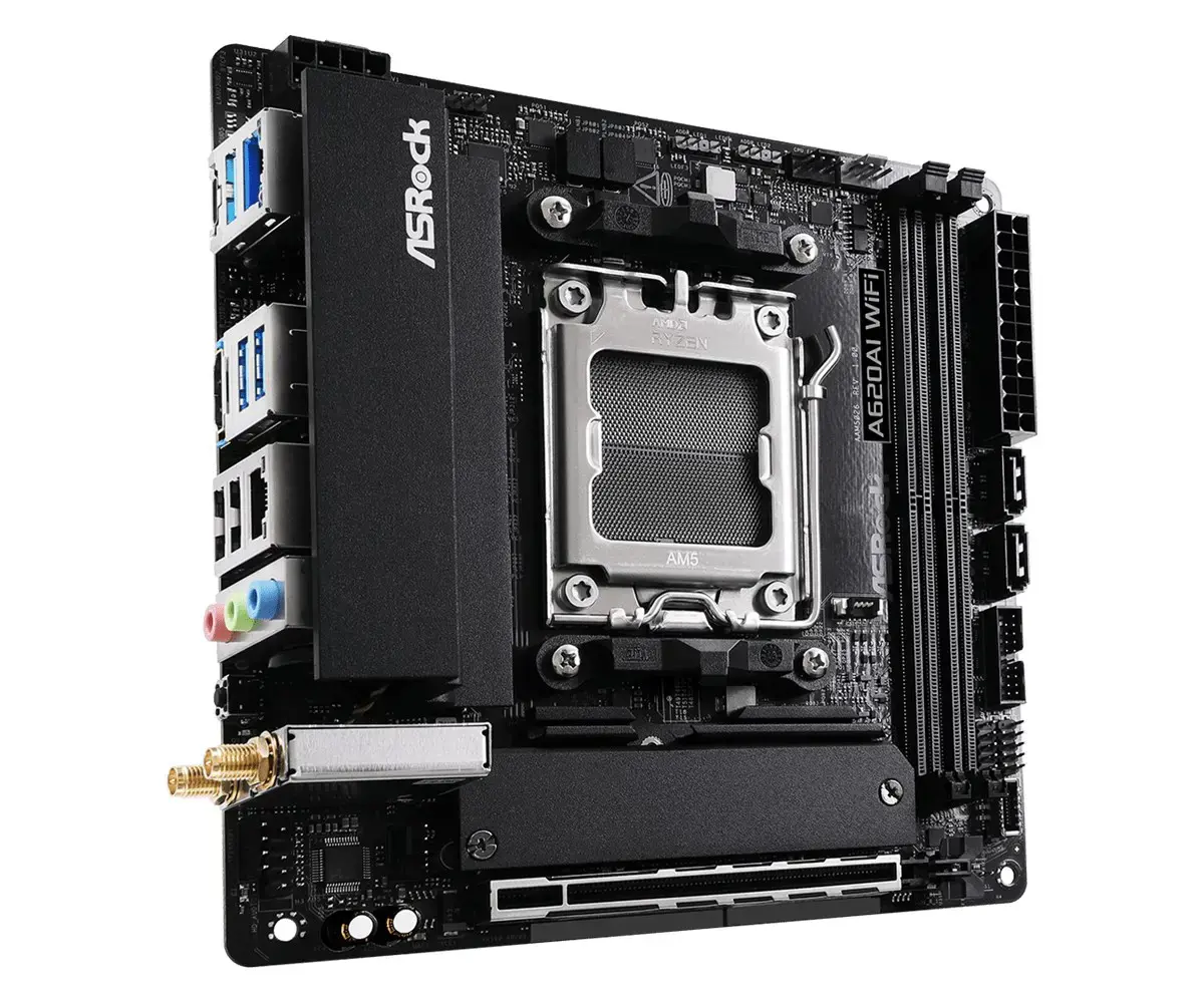 Asrock A620AI WiFi AMD A620A Socket AM5 mini ITX