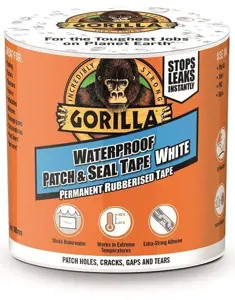 "Gorilla" juosta "Patch & Seal", 3 m, balta