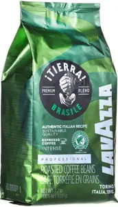 Kavos pupelės Lavazza !Tierra! Brasile Espresso 1kg 2,2 lbs (1 kg)