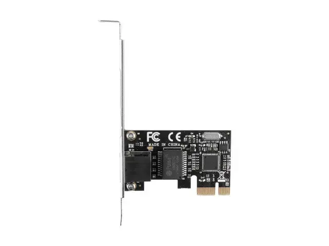 LANBERG Tinklo kortelė PCI-E PCE-1GB-201 gigabitinio eterneto RTL8111C mikroschemų rinkinys žemo profilio