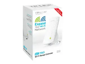 TP-LINK AC750 dviejų dažnių belaidžio ryšio sieninis belaidis diapazono ilgintuvas