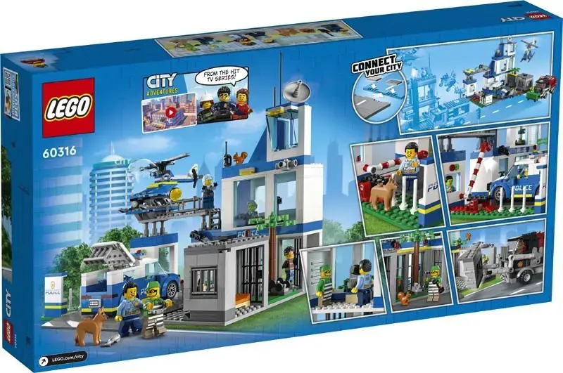 LEGO City 60316 Policijos nuovada