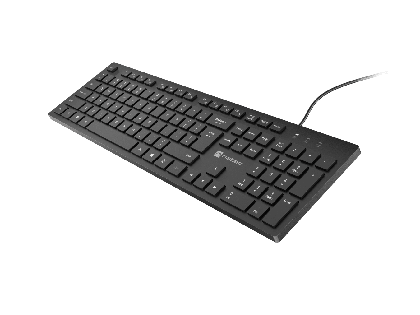 Natec | Herring | Keyboard | Wired | US | Black