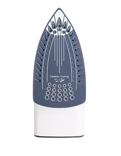 "Adler" AD 5030 lygintuvas Garinis lygintuvas Keraminis padas 3000 W Rudos, pilkos, baltos spalvos