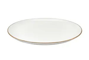 Lėkštė Gold, porcelianas, D 21 cm, vnt