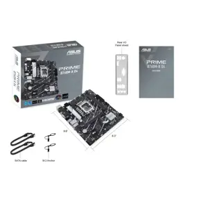 ASUS PRIME B760M-K D4, "Intel", LGA 1700, "Intel® Celeron®", "Intel® Core™ i3", "Intel® Core™ i5", "Intel® Core™ i7", "Intel® Core™ i9",..., LGA 1700, DDR4-SDRAM, 64 GB