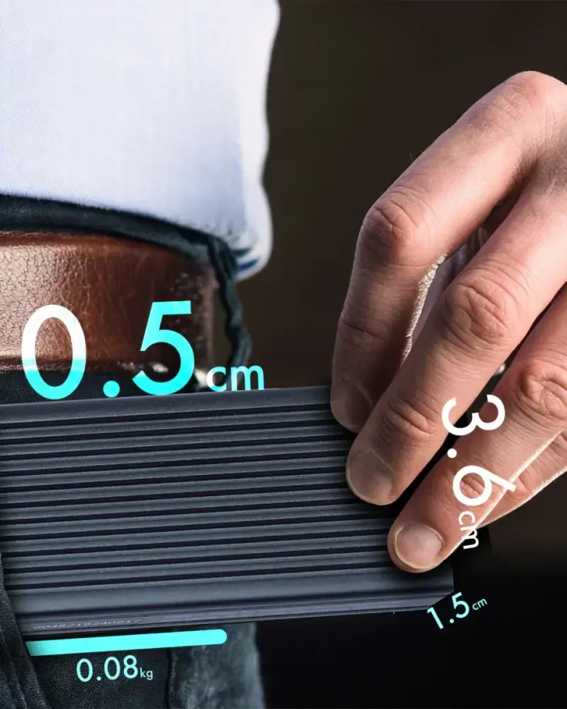 ICYBOX IB-1816M-C31 "IcyBox" išorinis korpusas M.2 NVMe SSD, USB 3.1 Type-C, juodas