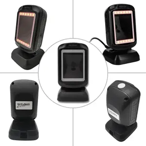 QOLTEC stalinis QR brūkšninių kodų skaitytuvas USB