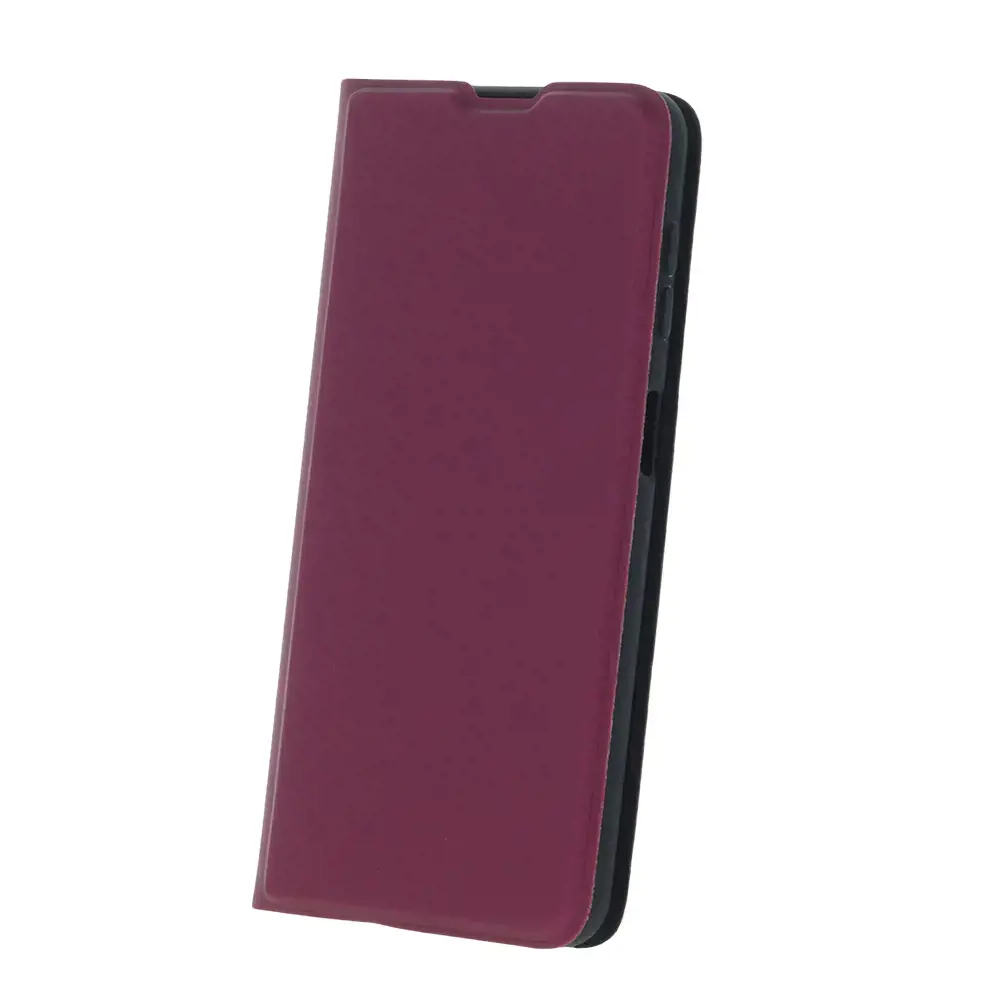 Išmanusis minkštas dėklas Motorola Moto G53 burgundy