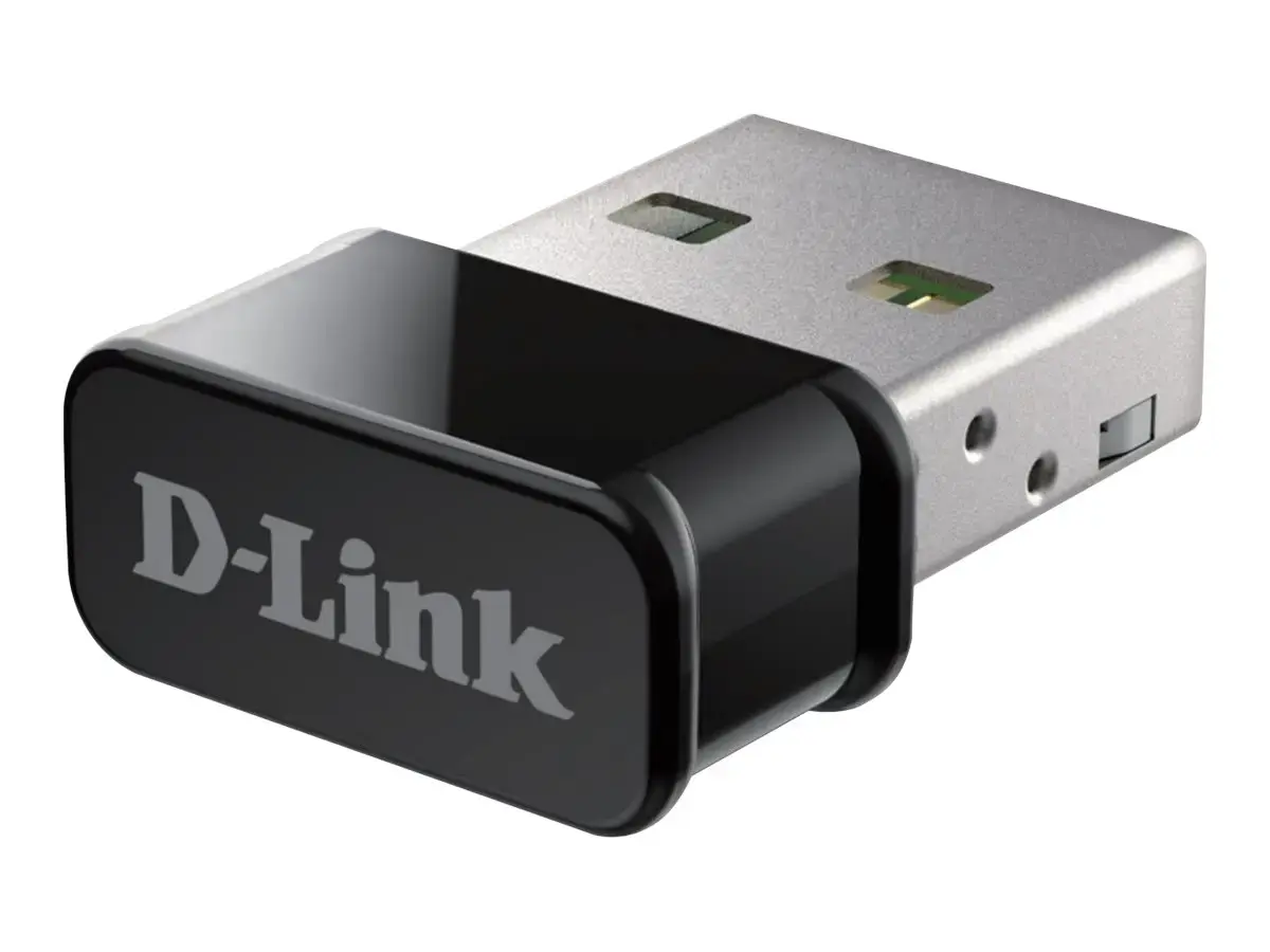 D-Link DWA-181, belaidis, USB, WLAN, "Wi-Fi 5" (802.11ac), juodas