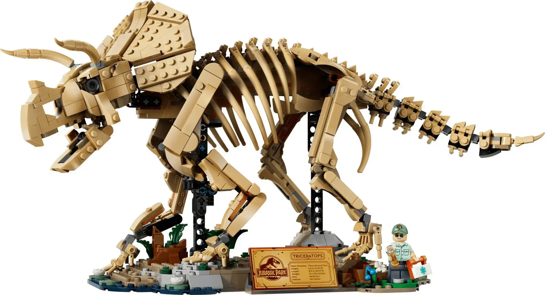 LEGO JURASSIC WORLD 77985 Dinosaur Fossils: Triceratops