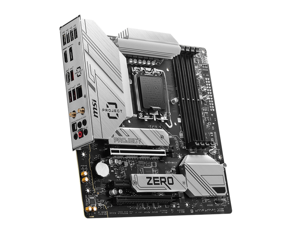 MSI B760M Ptoject Zero, Intel, LGA 1700, Intel® Celeron®, Intel® Pentium® Gold, LGA 1700, DDR5-SDRAM, 256 GB
