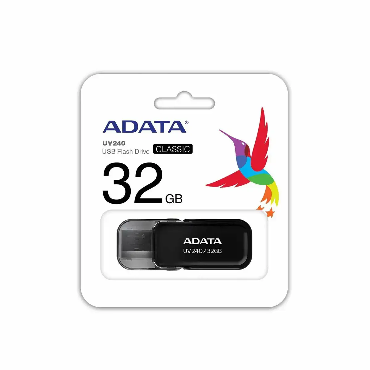 ADATA UV240 USB atmintinė 32 GB USB Type-A 2.0 Black