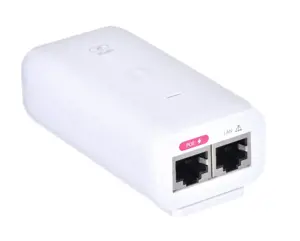 UBIQUITI U-POE-AF "Ubiquiti" U-POE-AF palaikomas PoE inžektorius 802.3AF