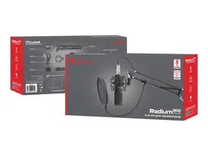 "NATEC Genesis" mikrofonas "Radium 300" studijinis XLR rankos popfilteris