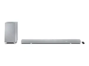 Sharp | 5.1.2 Dolby Atmos/DTS:X Soundbar with Wireless Subwoofer | HT-SBW55121(SL) | Bluetooth