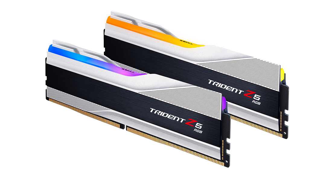 G.SKILL Trident Z5 RGB DDR5 32GB 2x16GB 6000MHz CL36 1.35V XMP 3.0 silver
