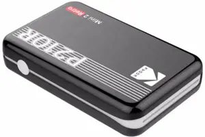 "Kodak" nuotraukų spausdintuvas "Mini 2 Plus Retro", juodas