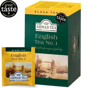 Juodoji arbata AHMAD ENGLISH NR.1, 20 arbatos vokelių
