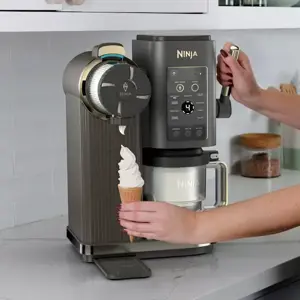 Ninja CREAMi Soft serve ice cream maker 0.47 L 800 W Grey, Silver