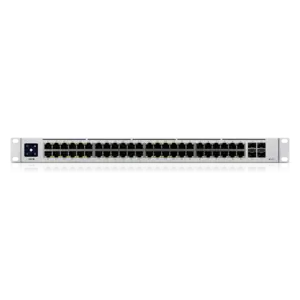 UBIQUITI USW-48-POE UniFi valdomas komutatorius gen2 32x Gigabit POE+ prievadai / 16x Gigabit POE prievadai / 4x SFP 1GB prievadai 32W vienam prievadui