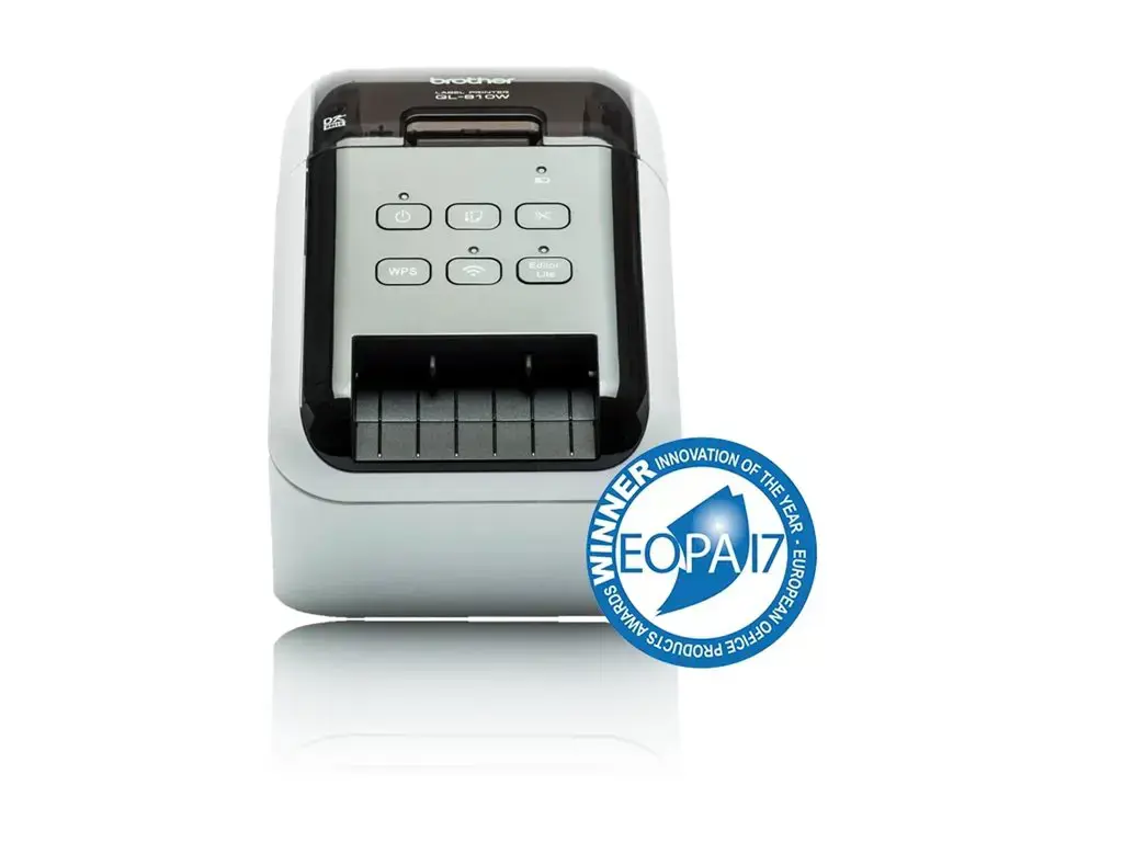 Brother QL-810WC, DK, Direct thermal, 300 x 300 DPI, 176 mm/sec, Colour, Wired & Wireless