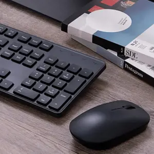 "Xiaomi" klaviatūros ir pelės klaviatūros ir pelės rinkinys, belaidis, LT, juodas