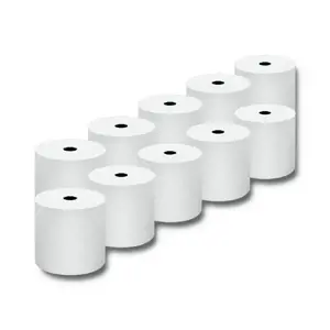 Qoltec Thermal roll 80 x 80 | 65g/m2 | 10pcs | BPA free