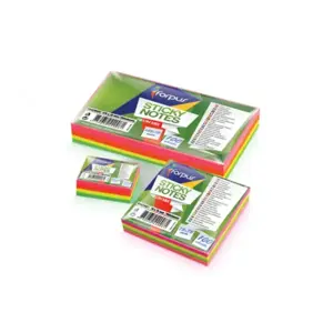 Lipnūs lapeliai Forpus 75x75mm, 100l MIX