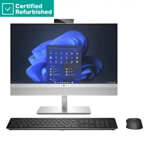 Atnaujintas sidabrinis "HP EliteOne 840 G9 AIO All-in-One" - i5-12500, 16GB, 1TB SSD, 23,8 FHD be j…