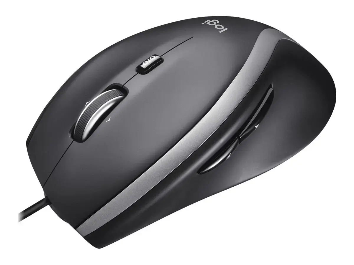 "Logitech Advanced Corded Mouse M500s", dešinioji, optinė, A tipo USB, 4000 DPI, juoda