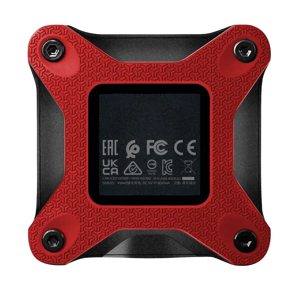 Išorinis SSD SD620 1TB U3.2A 520/460 MB/s Raudonas
