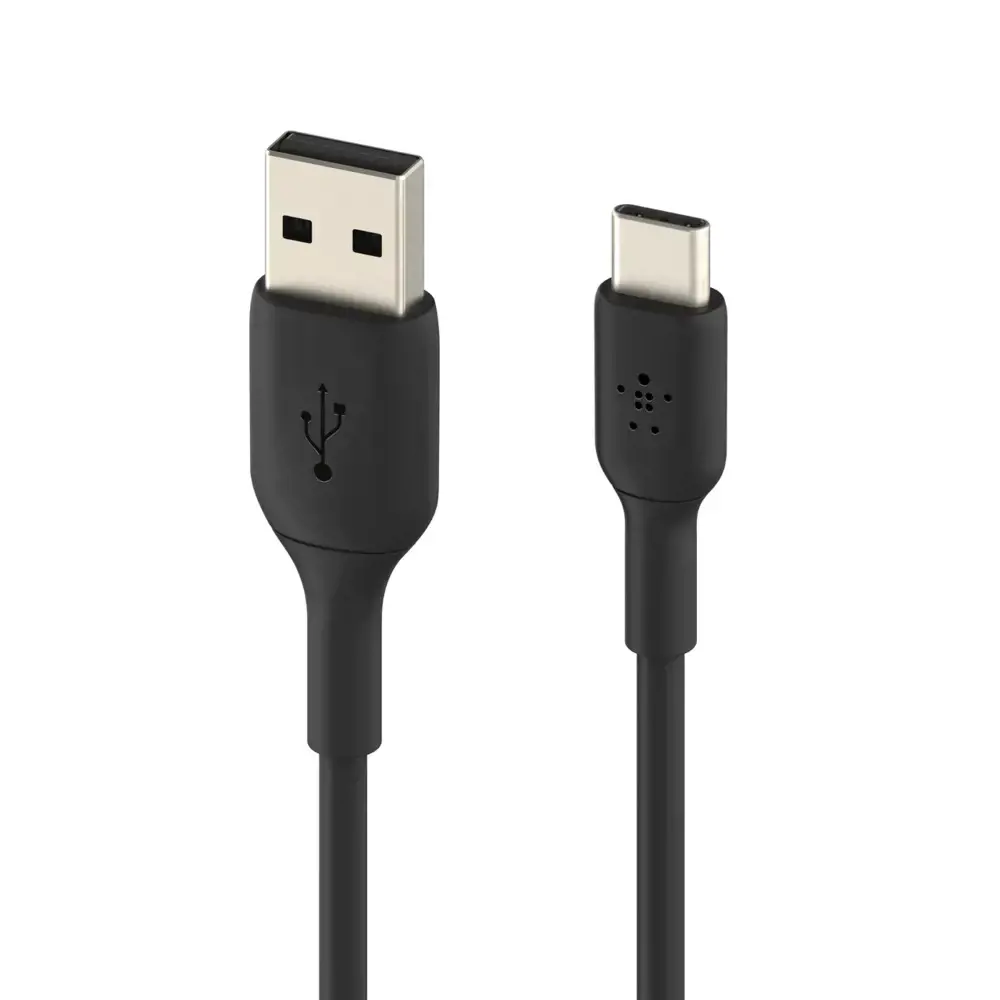 Belkin CAB001BT0MBK, 0,15 m, USB A, USB C, juoda