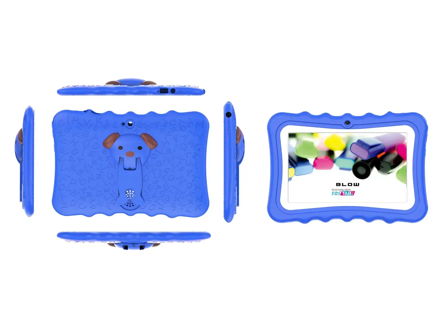 Tablet KidsTAB7 V2 BLOW 4/32GB niebieskie etui 2MP