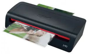 GBC 240 Home Office Laminavimo aparatas A4, 400 mm/min, Juoda/Raudona