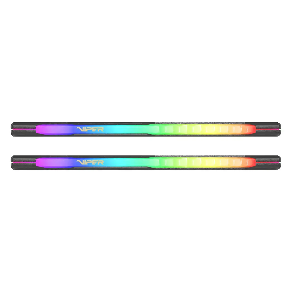 PATRIOT Viper Steel RGB DDR4 32GB 2x16GB 3200MHz su juodu šildytuvu, dvigubas rinkinys