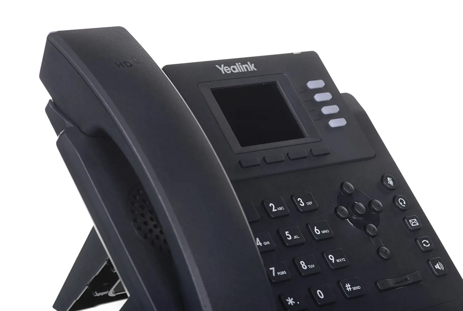 Yealink SIP-T33G, IP telefonas, pilkas, laidinis telefono aparatas, 4 linijos, 1000 įrašų, mygtukai