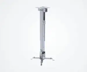 "Sunne" projektoriaus laikiklis ant lubų, PRO02S, pakreipiamas, pasukamas, maksimalus svoris (talpa) 20 kg, sidabrinės spalvos