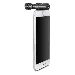 "RØDE VideoMic Me-L" juodas išmaniojo telefono mikrofonas