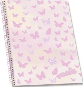 A5 Hard. Sp Bk 80sh Enchanted World Lin