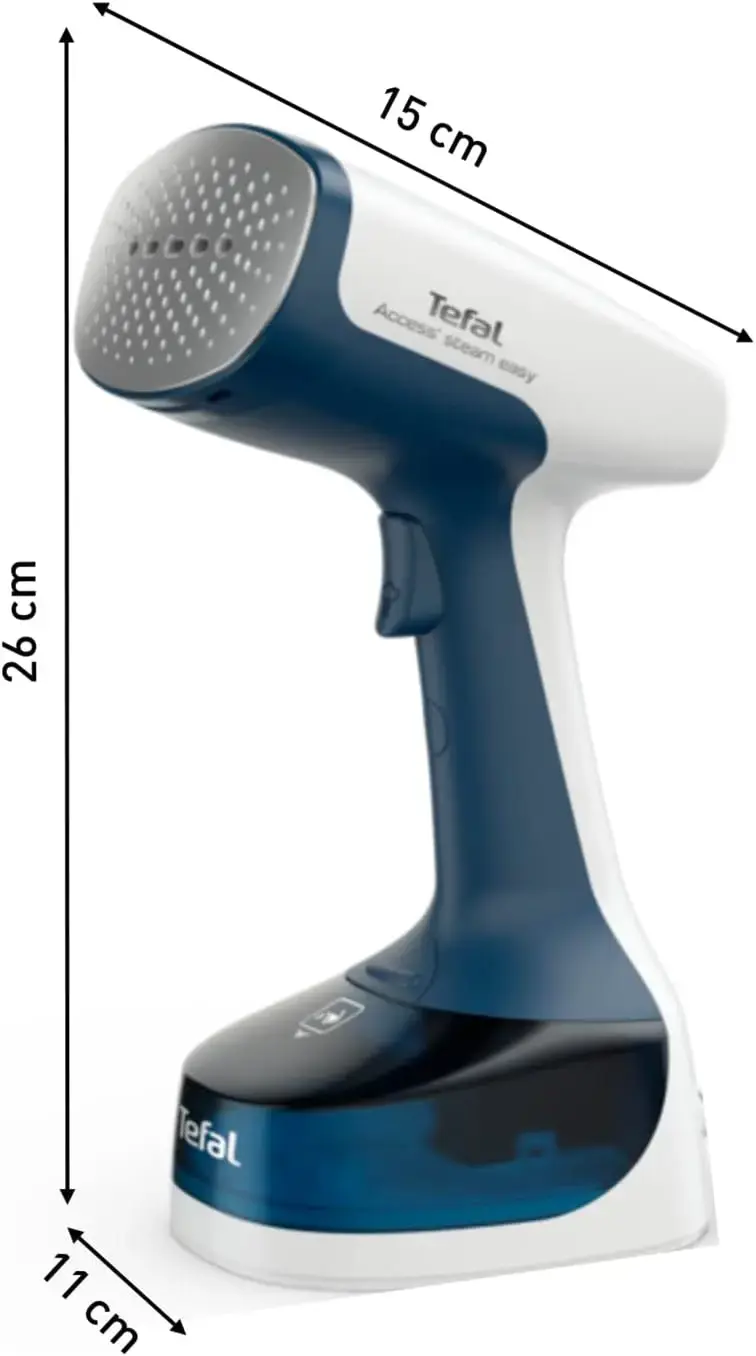 Tefal Access Steam Easy DT7130 Handheld garment steamer 0.15 L 1400 W Blue, White