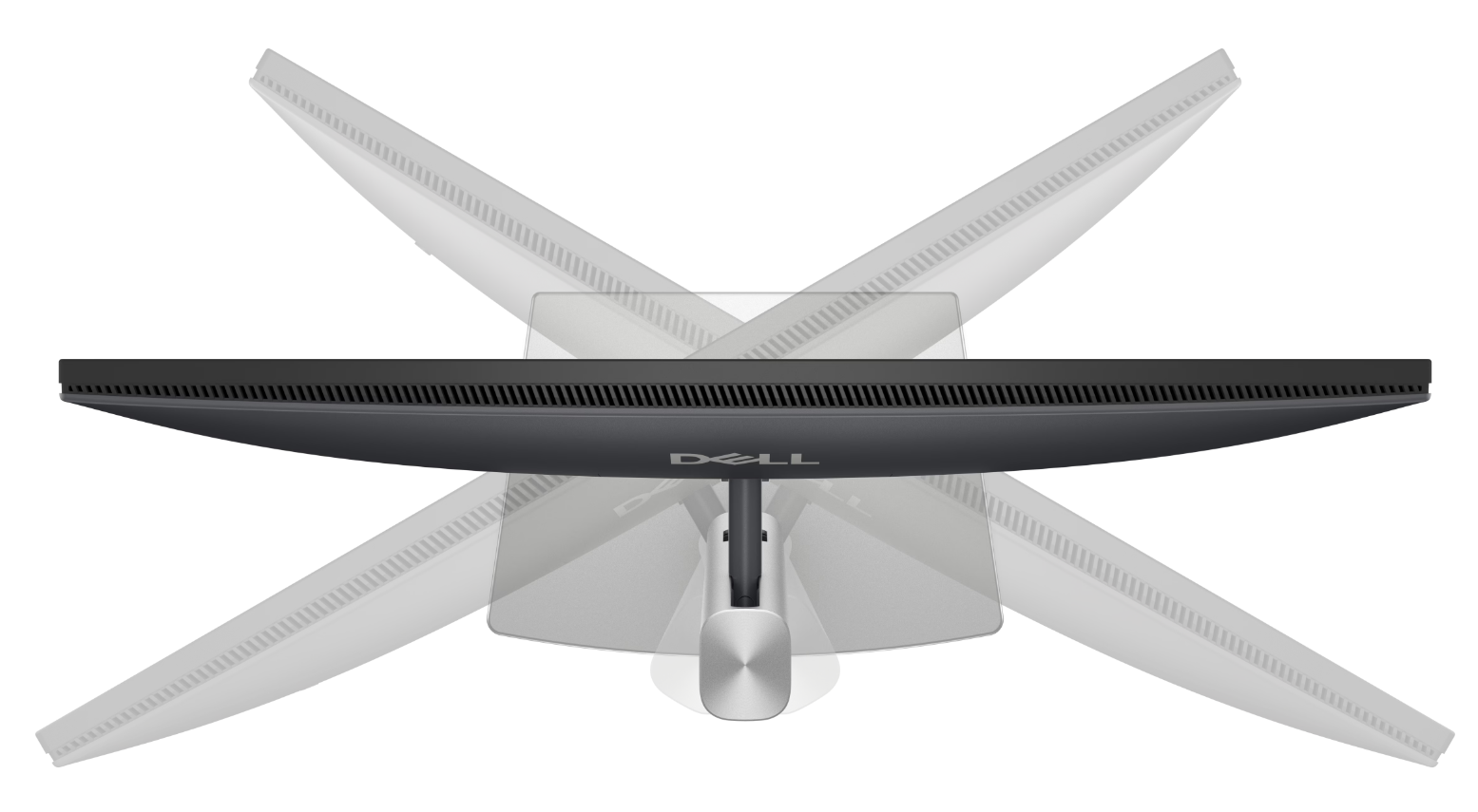 Dell Pro 24 Plus P2425D Monitorius 23.8'' IPS QHD 2560x1440 8 ms 350 cd/m2 100 Hz, Silver/Black