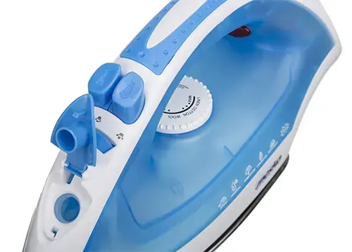 Lygintuvas "Mesko MS 5023" mėlyna/balta, 2200 W, su laidu, Anti-scale sistema, vertikali garų funkcija