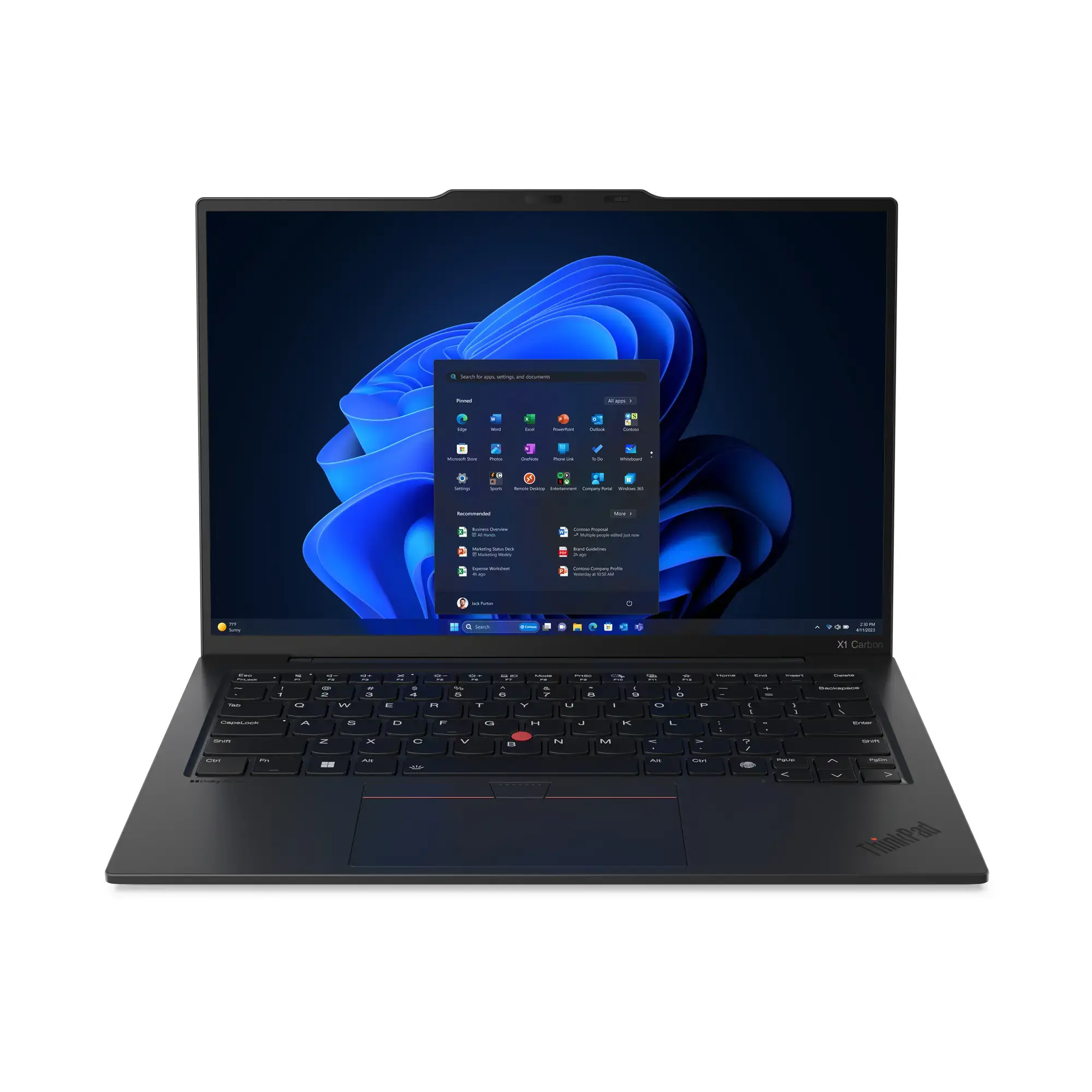 Lenovo ThinkPad X1 CARBON Gen 12 Core™ Ultra 7 155U 512GB SSD 16GB 14" (1920x1200) WIN11 Pro ECLIPSE BLACK Backlit Keyboard FP Reader  3YW