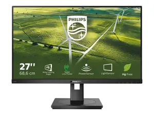 Monitorius PHILIPS 272B1G/00 27inch 1920x1080 IPS Flat H/A 150 MM Pivot ECO FRIENDLY SUPER ENERGY EFFICIENT DESIGN USB HUB SPEAKERS