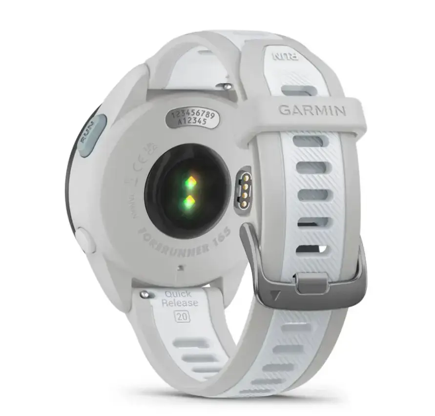 Garmin Forerunner 165 išmanieji laikrodžiai, Miglotai pilka / baltas akmuo
