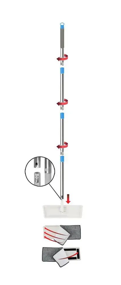 "Esperanza" EHS004 Rotacinė šluota
