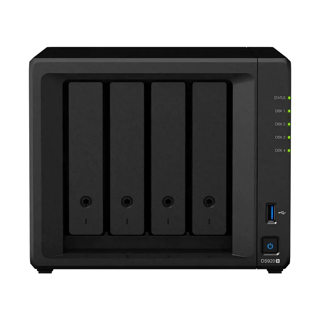 SYNOLOGY DiskStation NAS DS920+ 4-Bay J4125 4GB DDR4