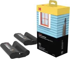 Fotopopierius + spausdinimo kasetės komplektas Kodak Dock Plus(PHC-80), 100x148mm, 80 psl.