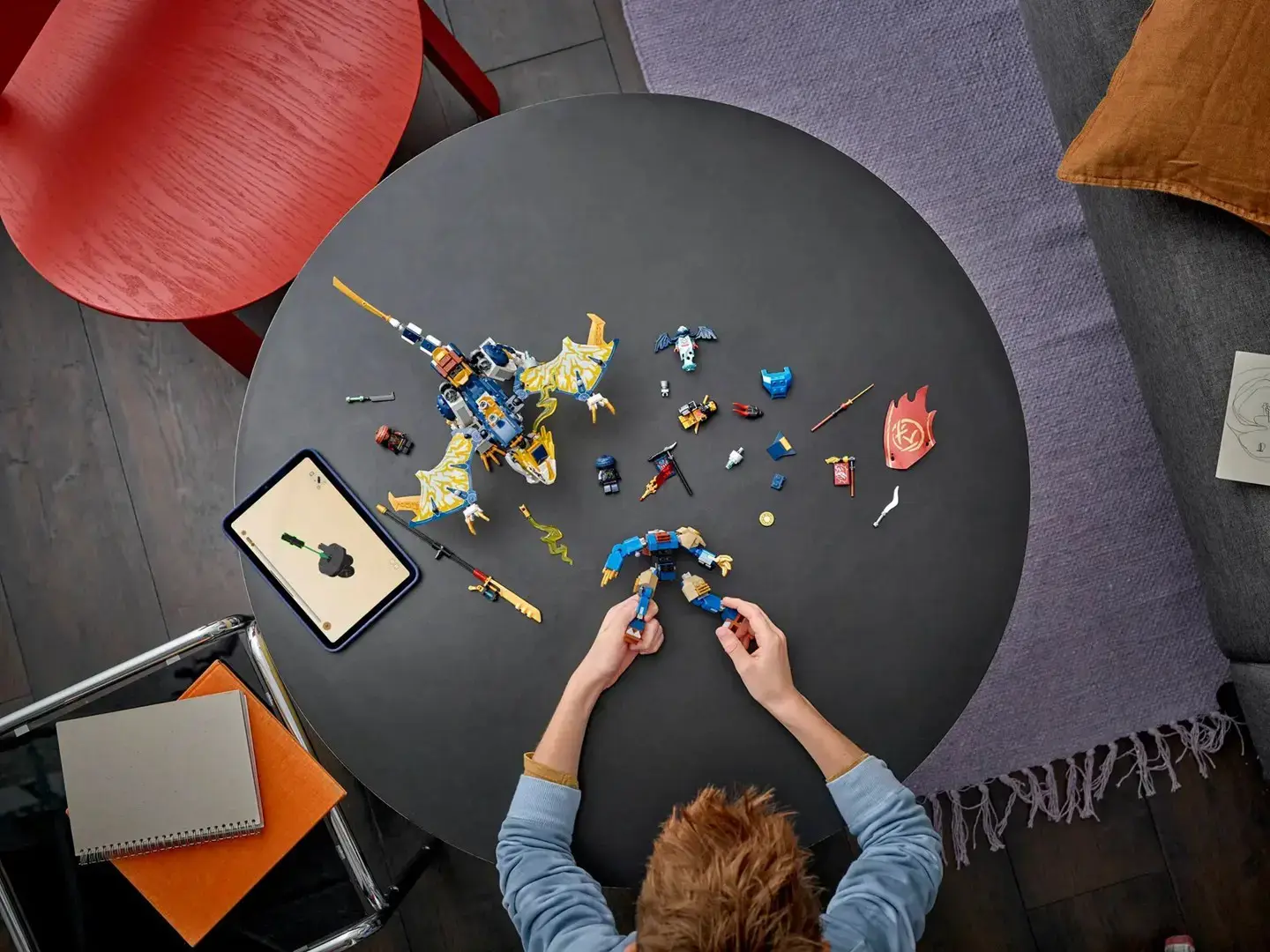 LEGO NINJAGO 71843 Rogue’s Mech Dragon Rider